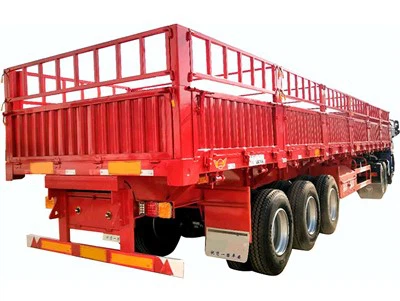 نیمه تریلر Tipper با بارگذاری جانبی